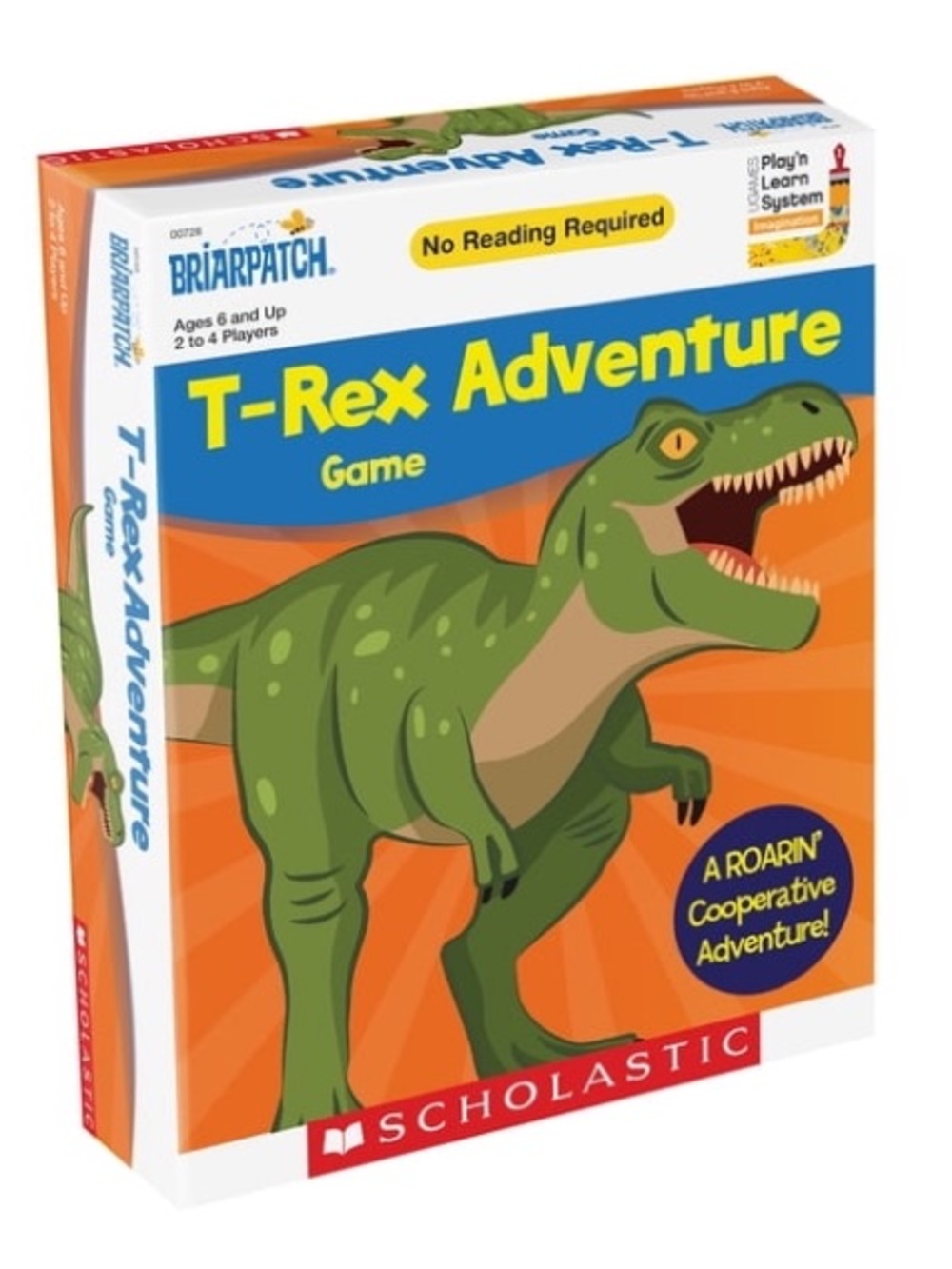Briarpatch Scholastic T-Rex Adventure Game Ages 6 and up New in Box